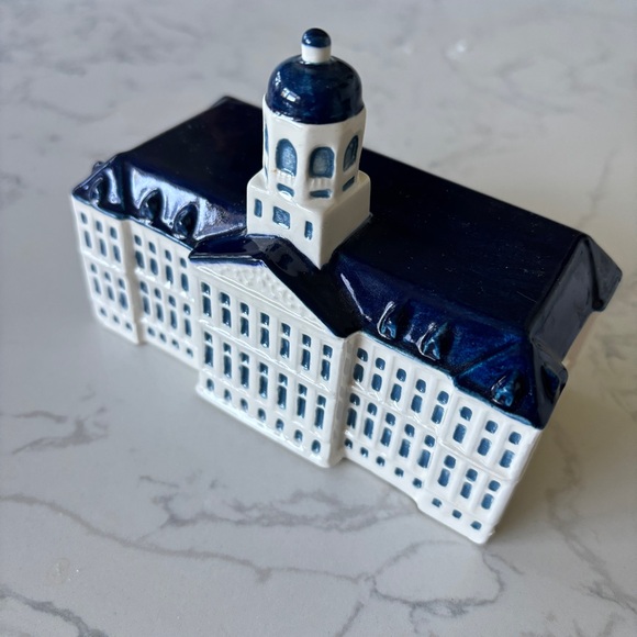 Blue Delft House, ROYAL PALACE on Dam Square, Rare Goedewaagen Maker - Picture 1 of 11